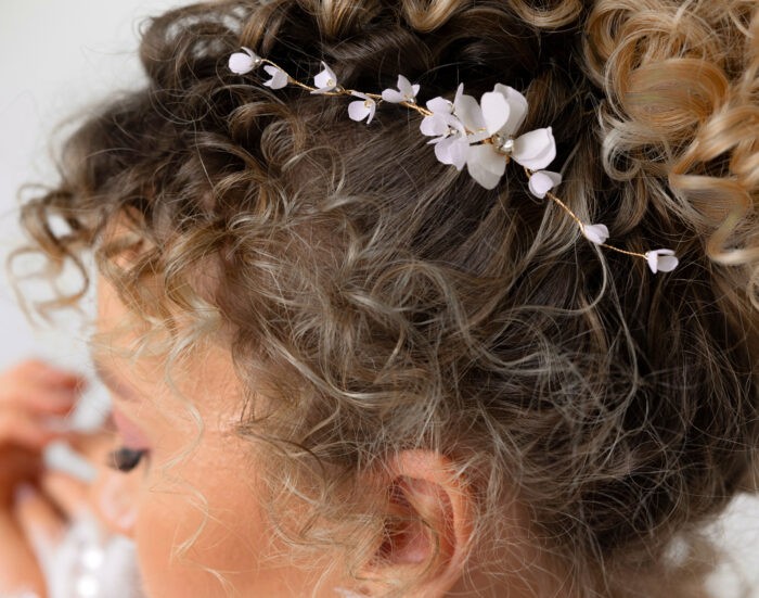 delikatna kokówka ślubna