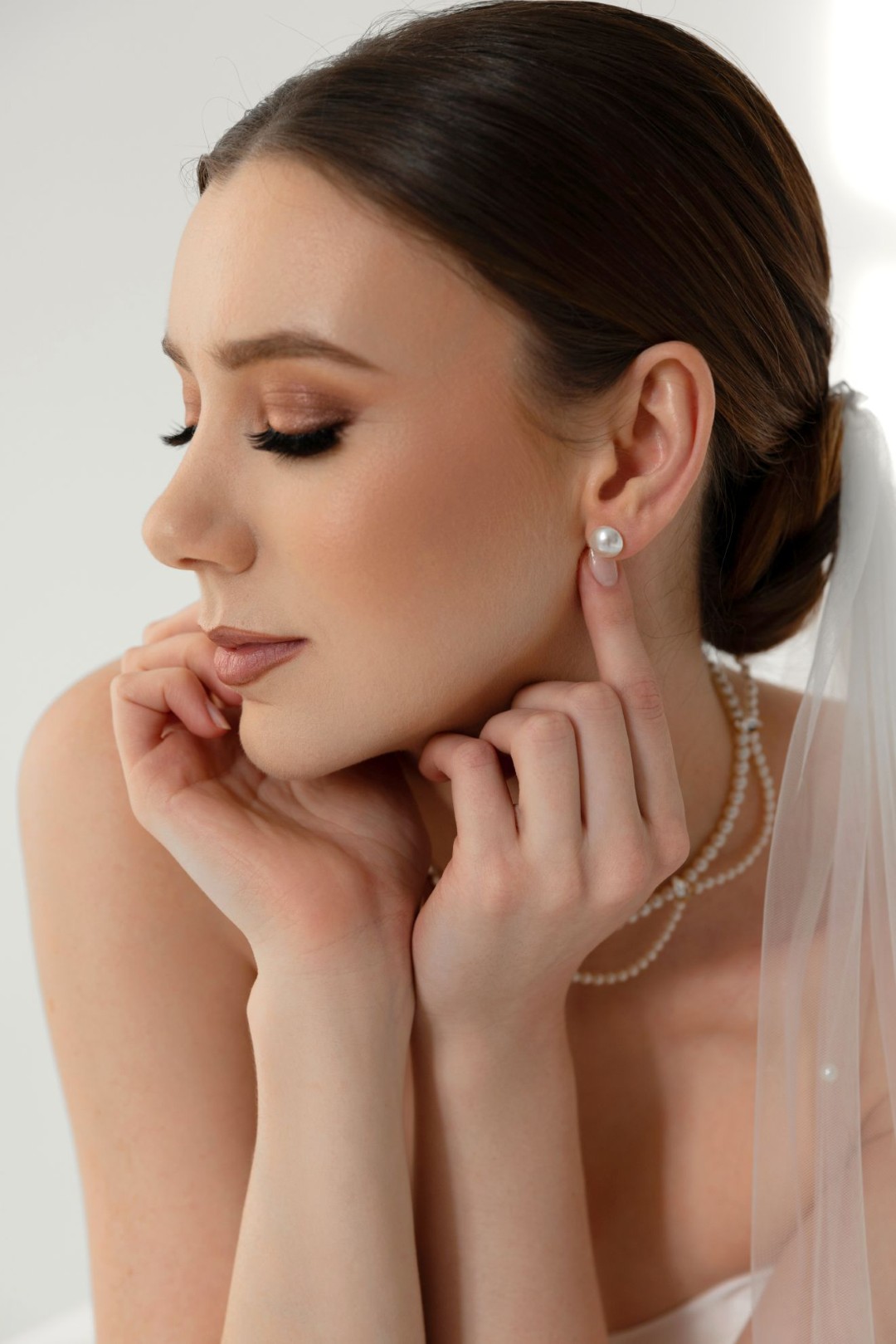 kolczyki perełki ślubne