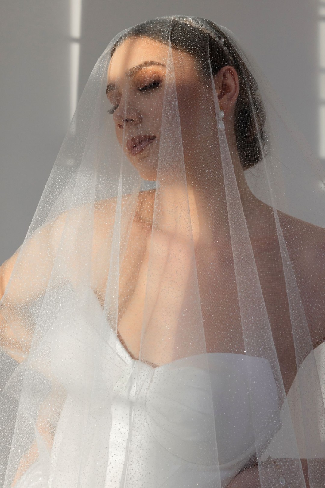 kolczyki ślubne z perłą